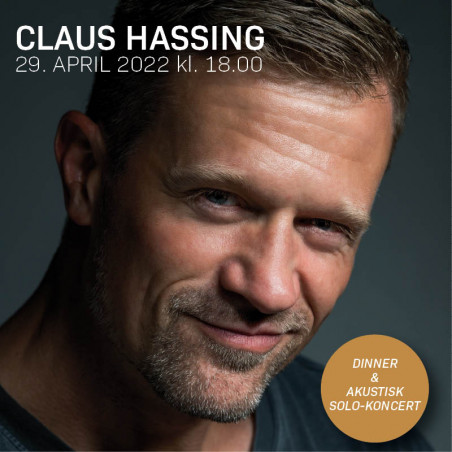 Claus Hassing - Dinner & akustisk solokoncert